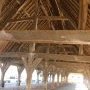 La charpente toute chevillée !
